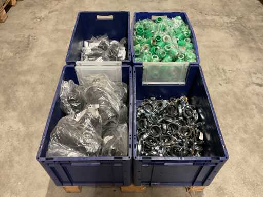 Partia materiałów instalacyjnych