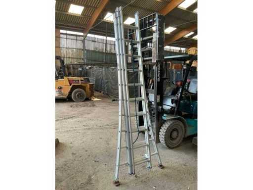 Échelle coulissante solide 3x10