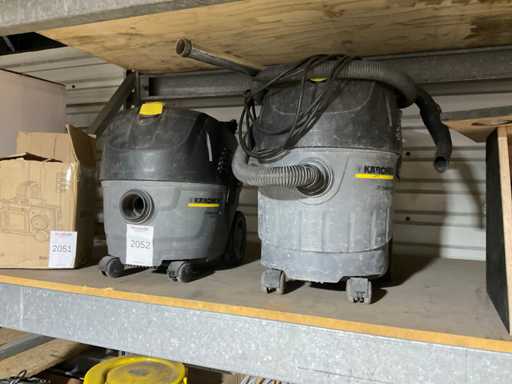 Kärcher NT 35/1 professional water stofzuigers (2x)