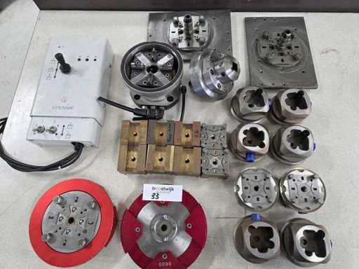 Erowa – Verschiedene Teile, Werkzeuge und Zubehör