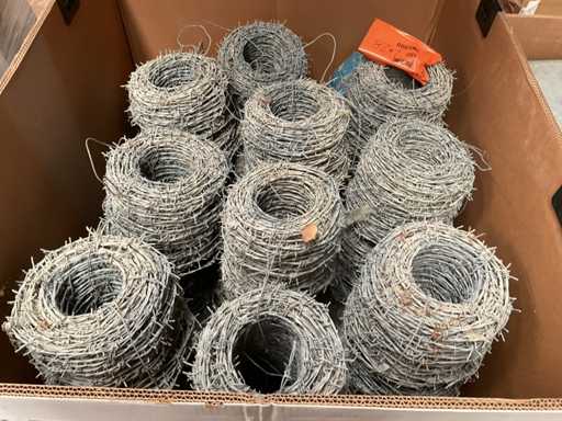 Prikkeldraad op rol (22x)