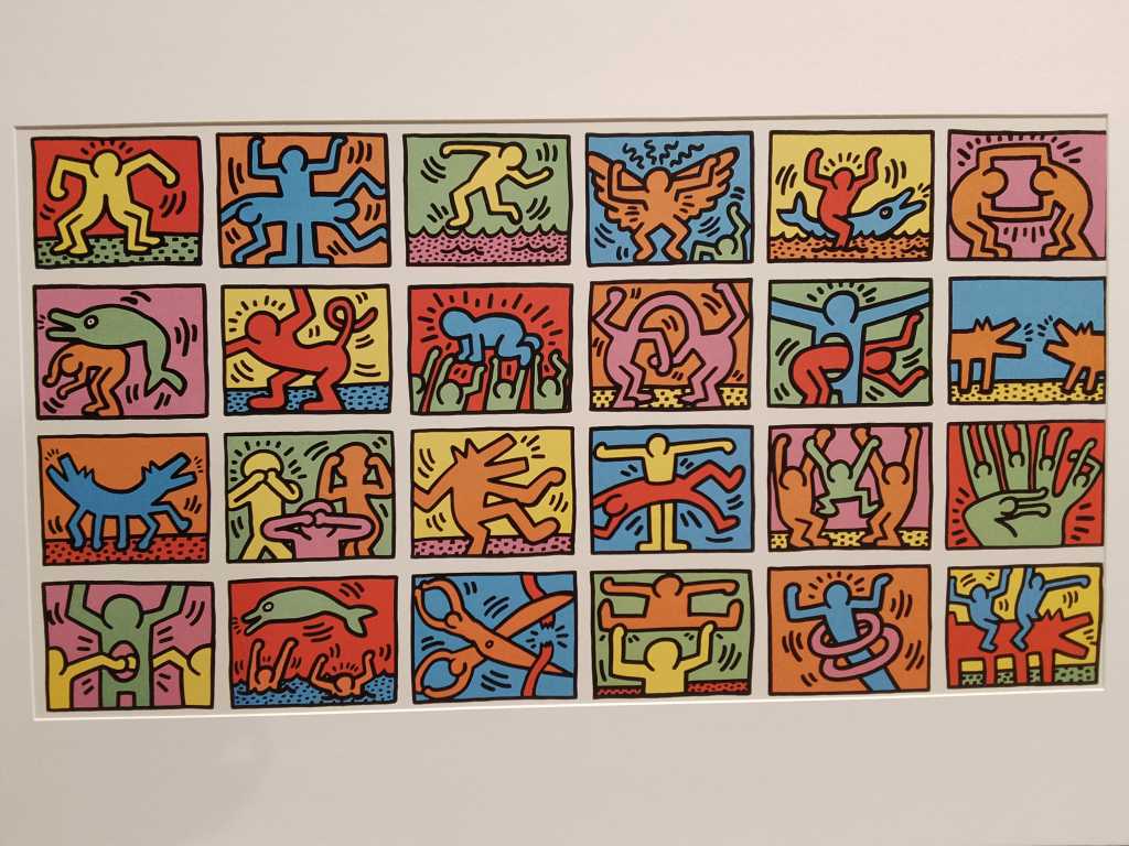 Keith Haring “retrospect 1989”