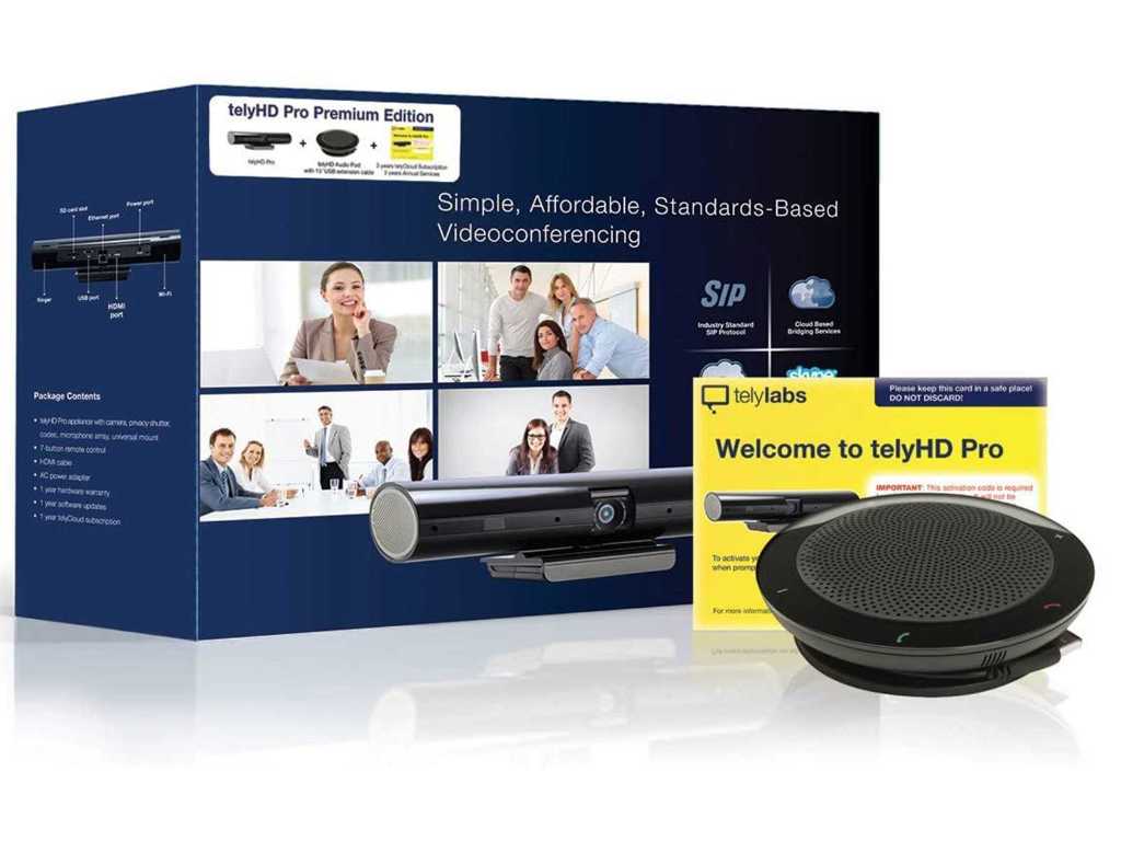 TelyHD - Pro Edition - Videoconference set