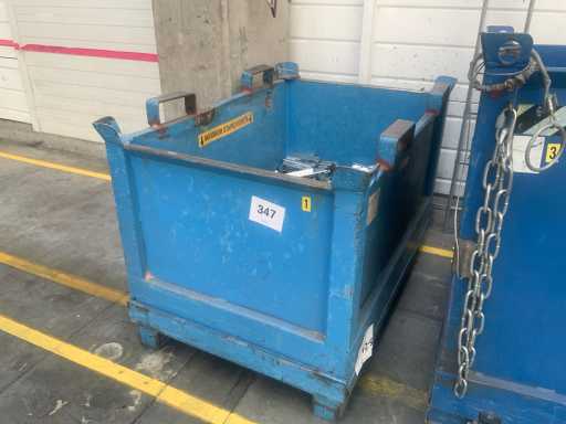 Récipient à soupape inférieure