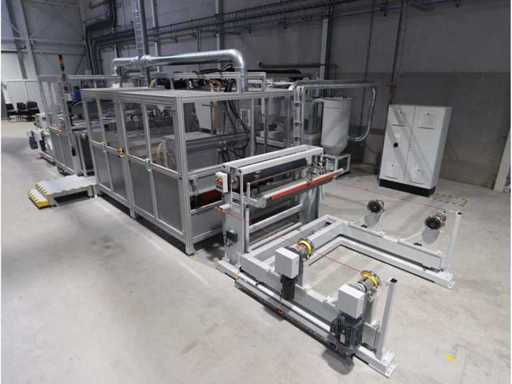 2022 Rimas Roll-to-Roll-Fräs-, Strahl- und Reinigungslinie