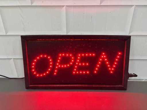 Placă LED deschisă 