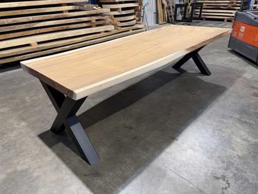 Suar boomstamtafel 280 cm