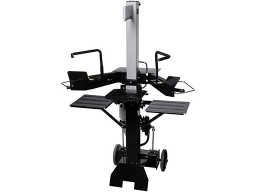 Houtklover 6 ton elektrisch verticaal