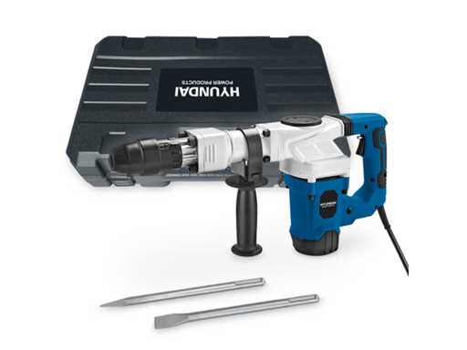Marteau disjoncteur Hyundai 1300W 20 Joules (2x)