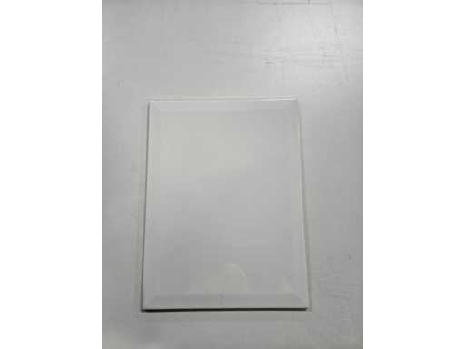 Kaleseramik-Facette 25x33 cm – Weiß – 33 m²