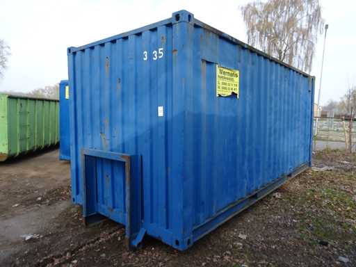 Container cu cablu închis