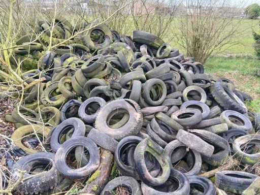 Tire, wheel and rim (250x)