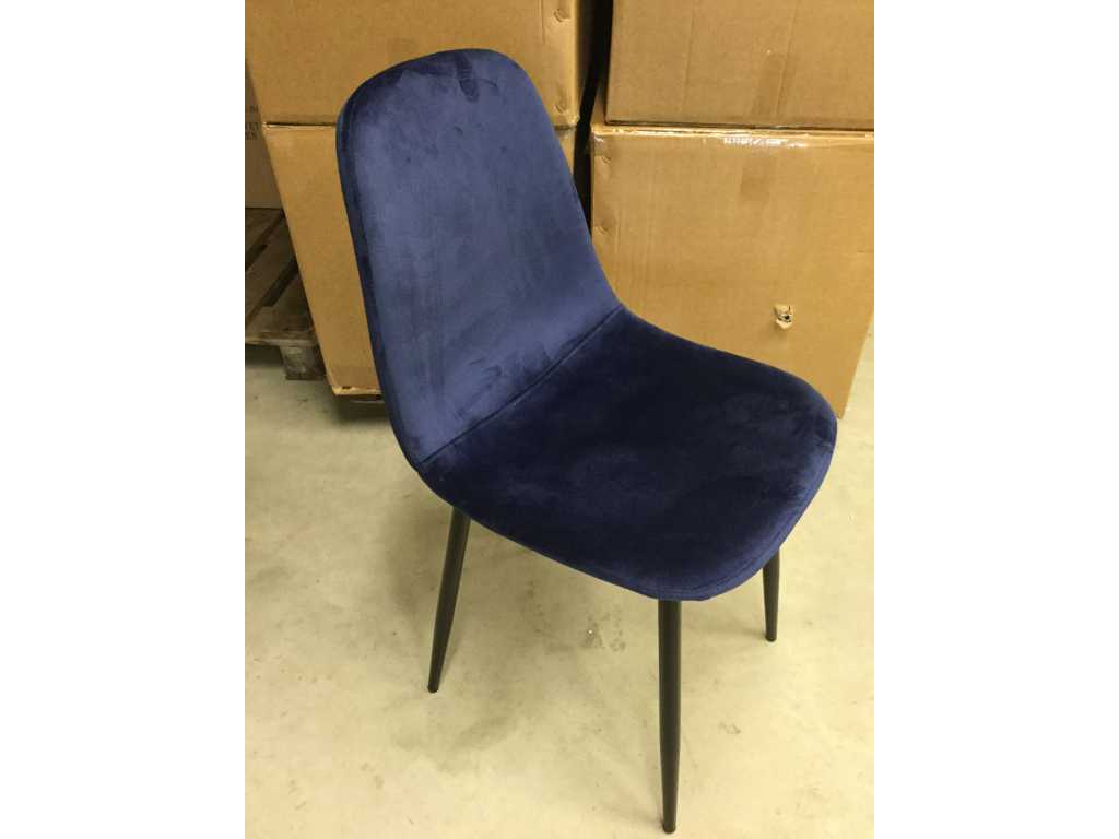 8 x Dining chair velvet