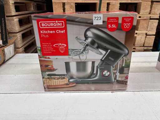Bourgini Kitchen Chef Plus Food Processor – 5.5 L – 1400 W