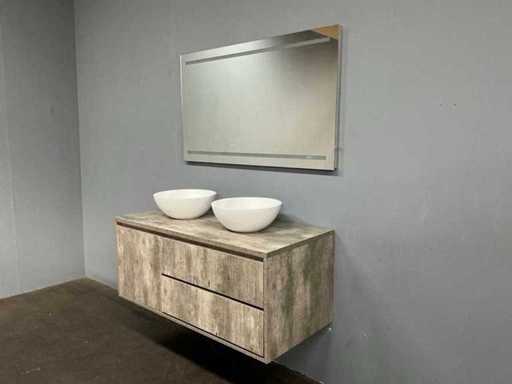 Ensemble de meubles de salle de bain - 120 cm