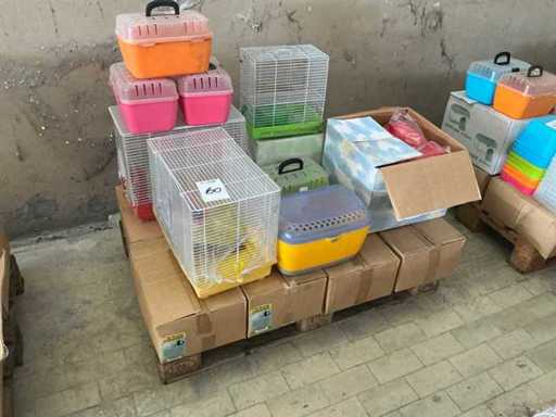 Stock of various accessories for animals