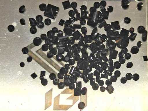 Mix Shape - Natuurlijke diamanten behandeld zwart - 10,00 cts