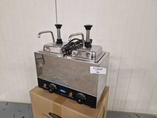 Maxima - saus dispenser 2x2 liter - verwarmd