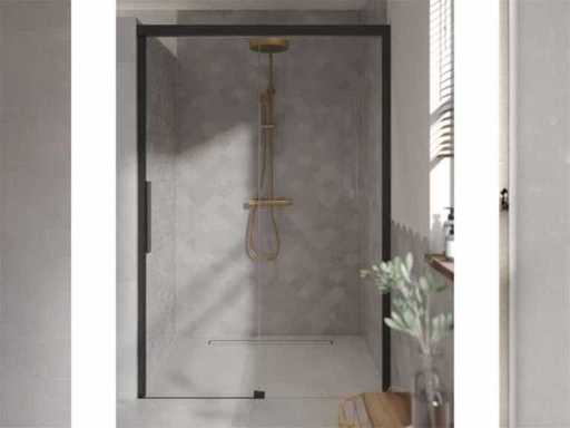 Schuifdeur met antikalk en softclose