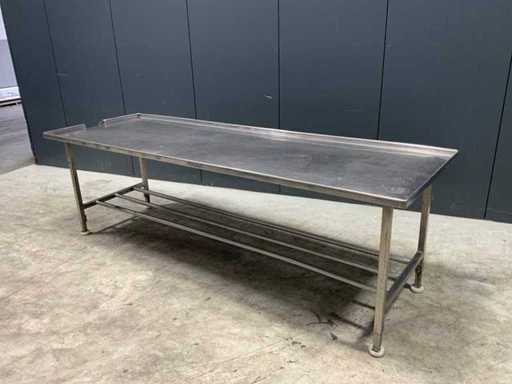 Rvs snijtafel