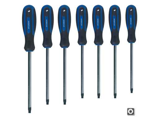 Hyundai Torx Schraubendreher-Set 7x (10x)