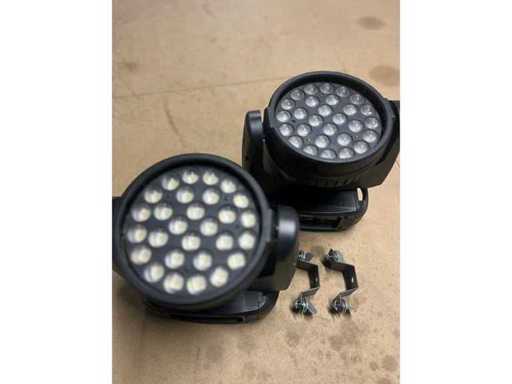 Beamz - Fuze 2812 Zoom - LED bewegende koppen (2x)