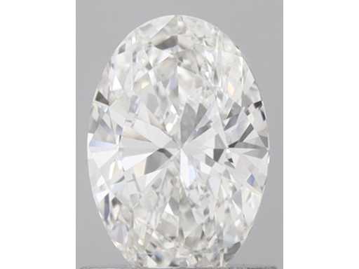 Diamant – 0,54 Karat oval geschliffener Diamant (zertifiziert)