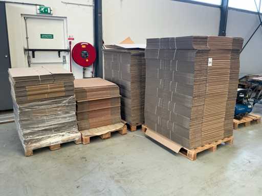 Partij vouwverzenddozen