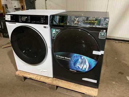 Mașina de spălat Hisense WF7S1247BB & WF5S1043BW (2x)