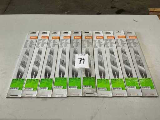 Barre à tronçonneuse 10x Stihl 3005 008 3403
