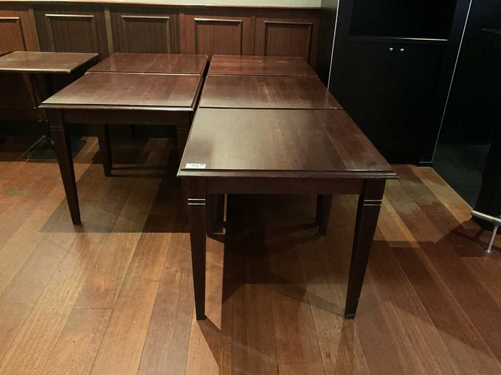 Wooden dining room table (5x)