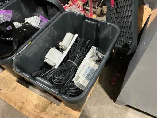 Ballasts avec câbles (2x)