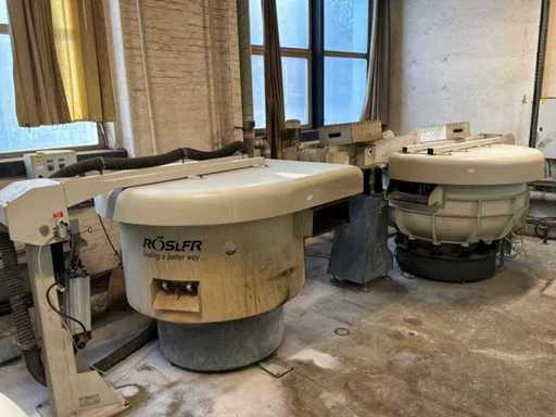 2013 ROSLER E1-800 Mass Finishing Bowl and Dryer