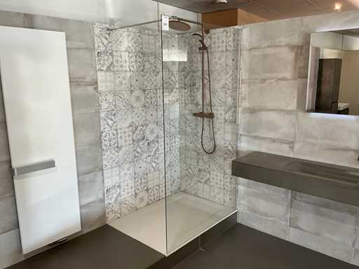 Keramag-Duschkombination