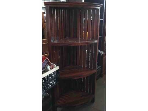 Teak corner sideboard