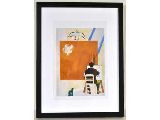 Roger Raveel - The painter - offset