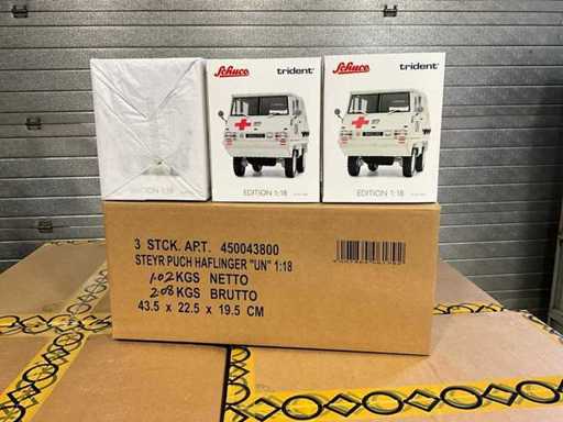 Model car 1:18 Steyr-Puch Haflinger UN