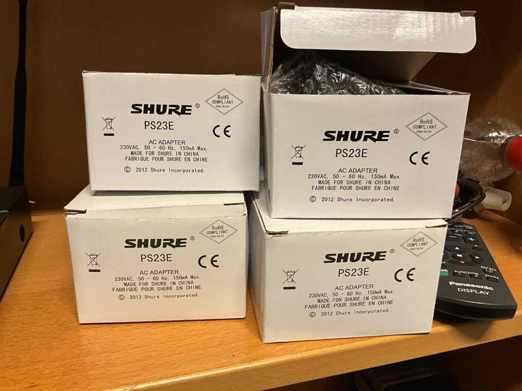 Shure PE23E Adapter (4x)