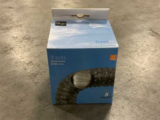 Tuyau d’air en aluminium Plieger (45x)