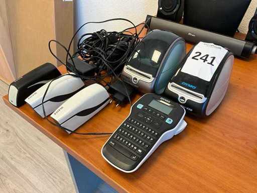 Dymo/Leitz artykuły biurowe (6x)