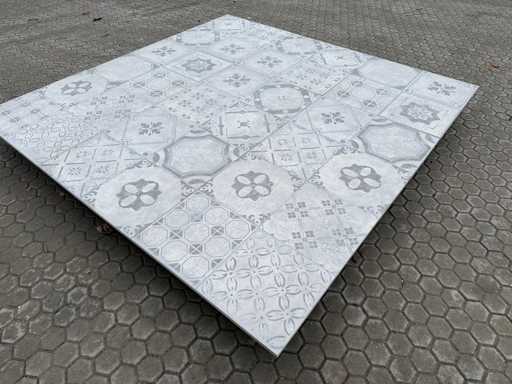 Piastrelle in ceramica per il giardino (circa 28,16 m²)