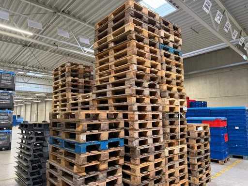 EPAL WOODEN PALLET Euro pallets (EPAL), used