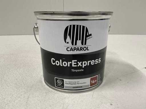 Caparol Colorexpress Paint 2.5L (3x) "nefolosită"