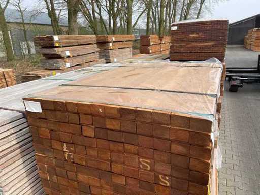 Angelim Pedra Regels Geschaafd 1300x68x45mm (143x)