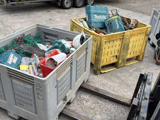 Partij Diverse Bouwmaterialen (2x kuubskisten)