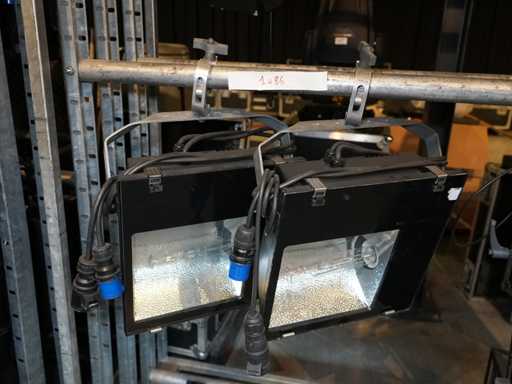 PHILIPS – FLUTLICHT – ASYMMETRISCHES HQI 400 TS (SET VON 2 PCS)