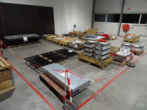 Batch de piezas de batería