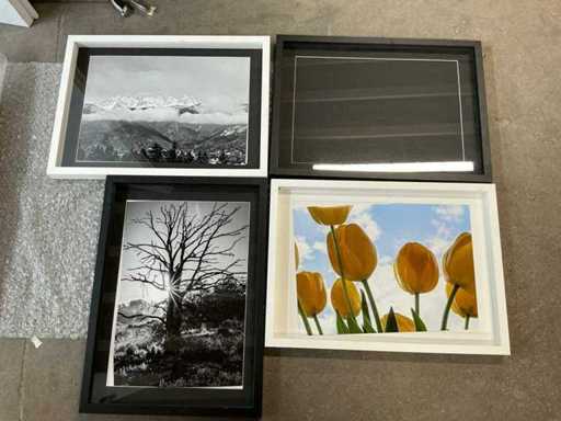 Photo frame with print (4x)