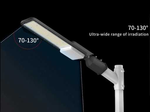 50W 5000K LED Street Light with Lens Waterproof (20x)