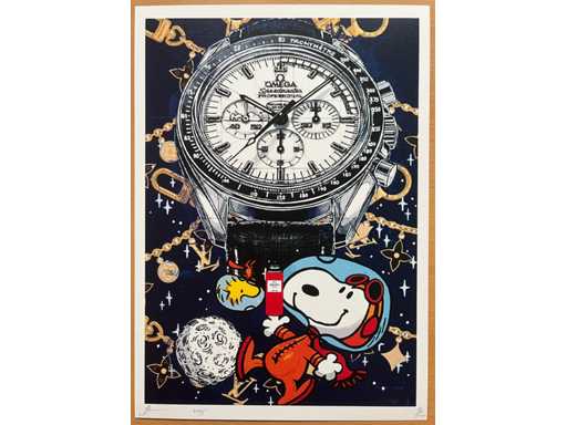DEATH NYC : Snoopy Omega Speedmaster 16/100